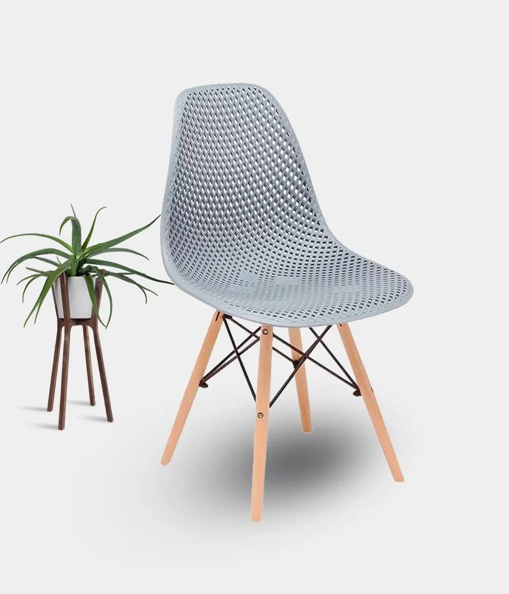 RK-D-928 – Modern Plastic Dining Chair thumbnail 3