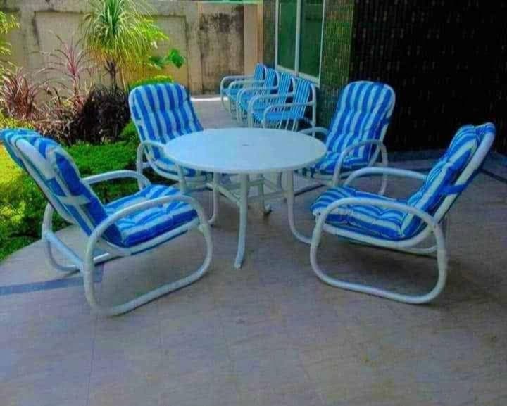 RK-OD55 – Outdoor Garden Sofa Set (4 Chairs + Table) thumbnail 4