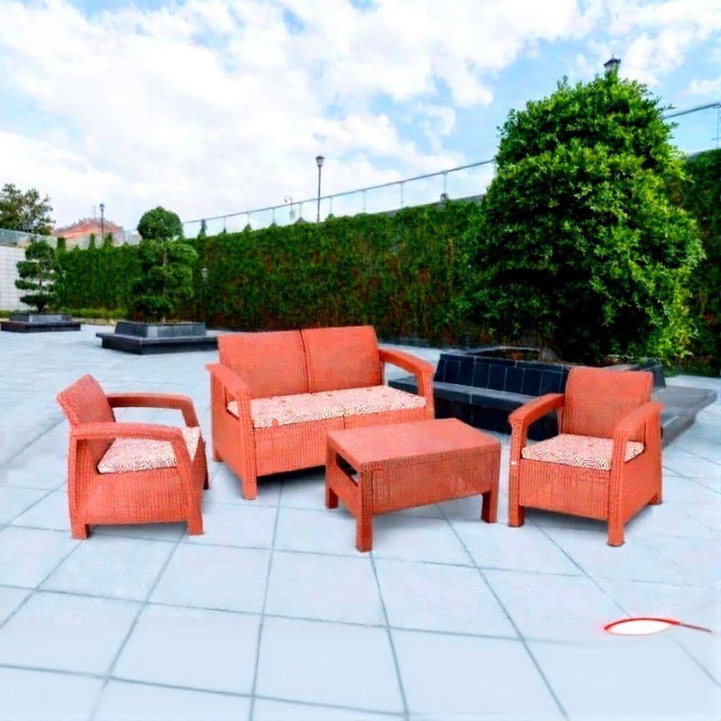 Premium Rattan-Look Outdoor Sofa Set thumbnail 3