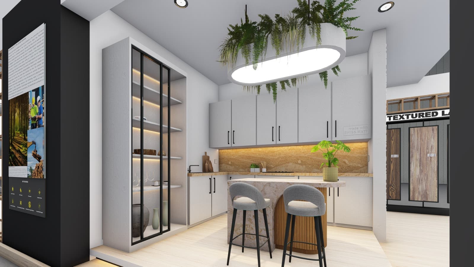 RK-BS112 – Modern Bar / Kitchen Stool thumbnail 3