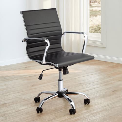 Model Name: RK-OC-312 Mid Back Executive Office Chair 🪑✨ thumbnail 2