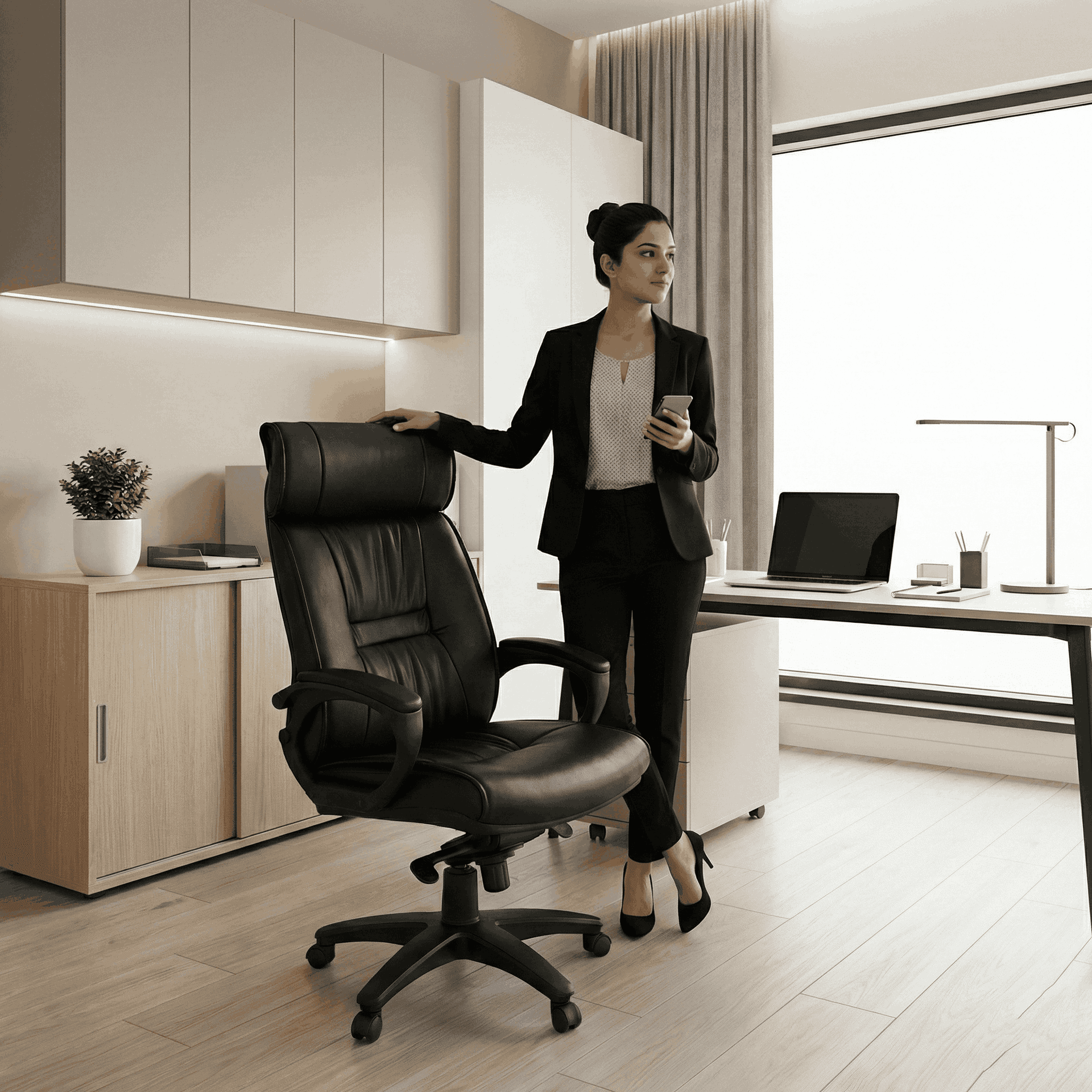 Model RK-517 (Black Executive Chair) thumbnail 2