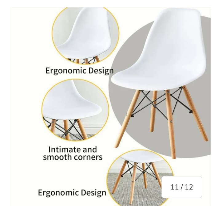 RK Plastic Dining Chair Model: RK-DC-212 thumbnail 5