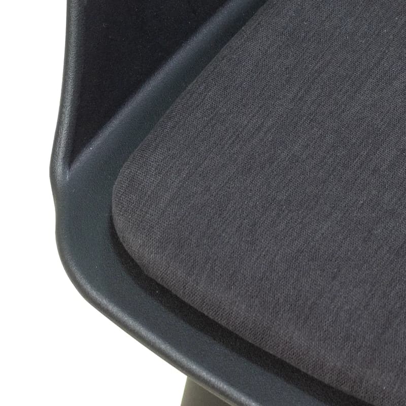 RK-DNC21 – Modern Plastic Dining Chair thumbnail 3