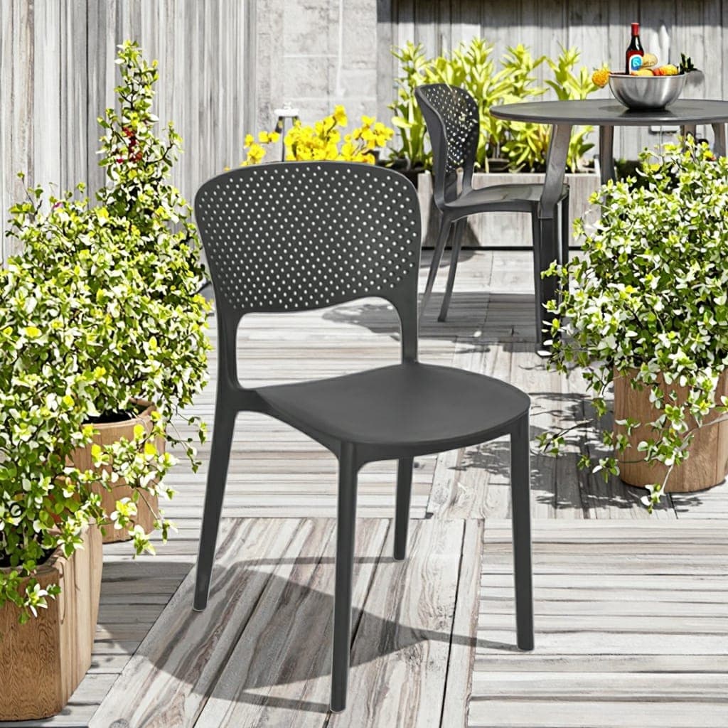 RK-D-037 – Modern Plastic Dining Chair thumbnail 2