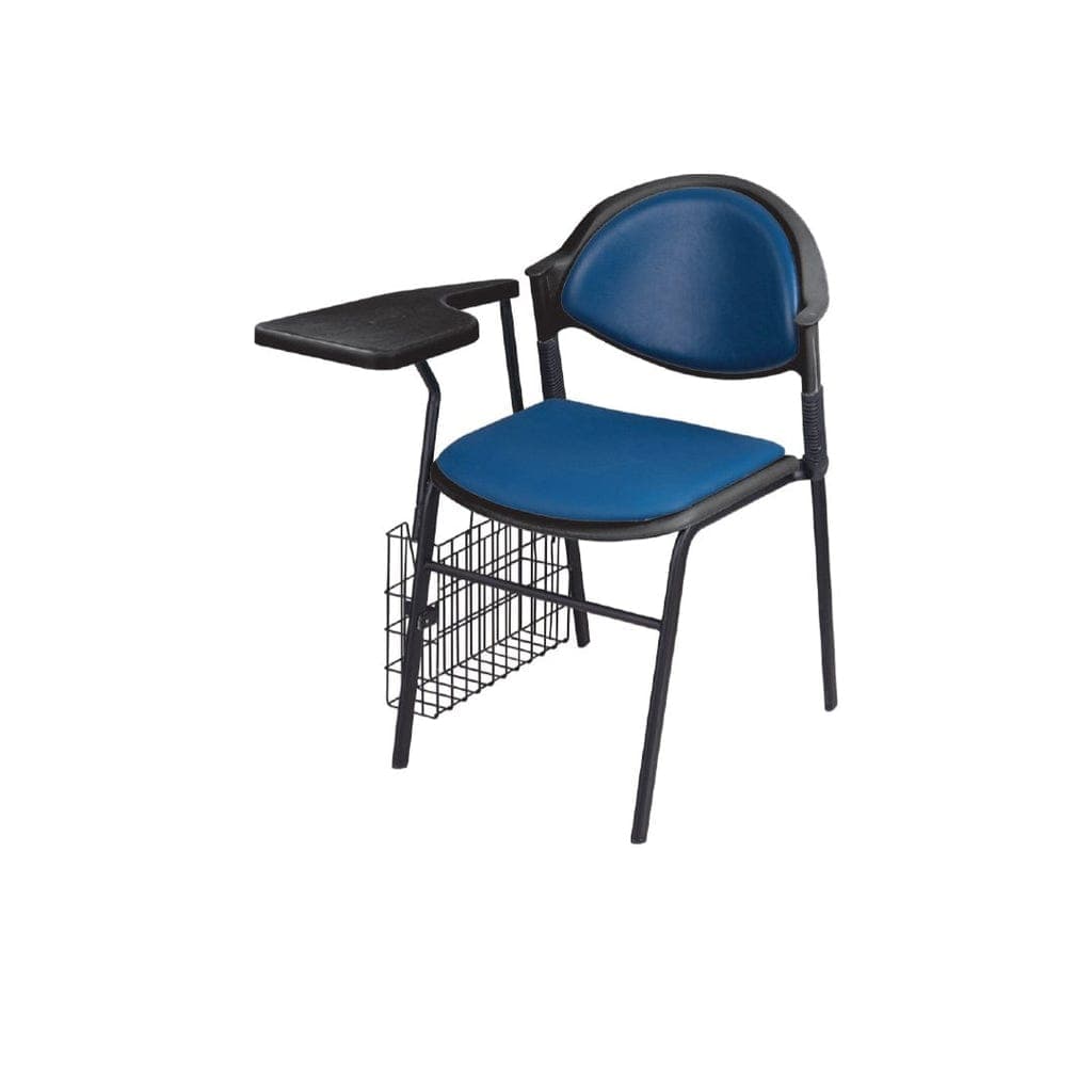 Model S-02SCB – Cushioned Study Chair with Writing Pad & Book Rack thumbnail 2