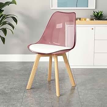 RK-D-930 – Transparent Modern Dining Chair thumbnail 2