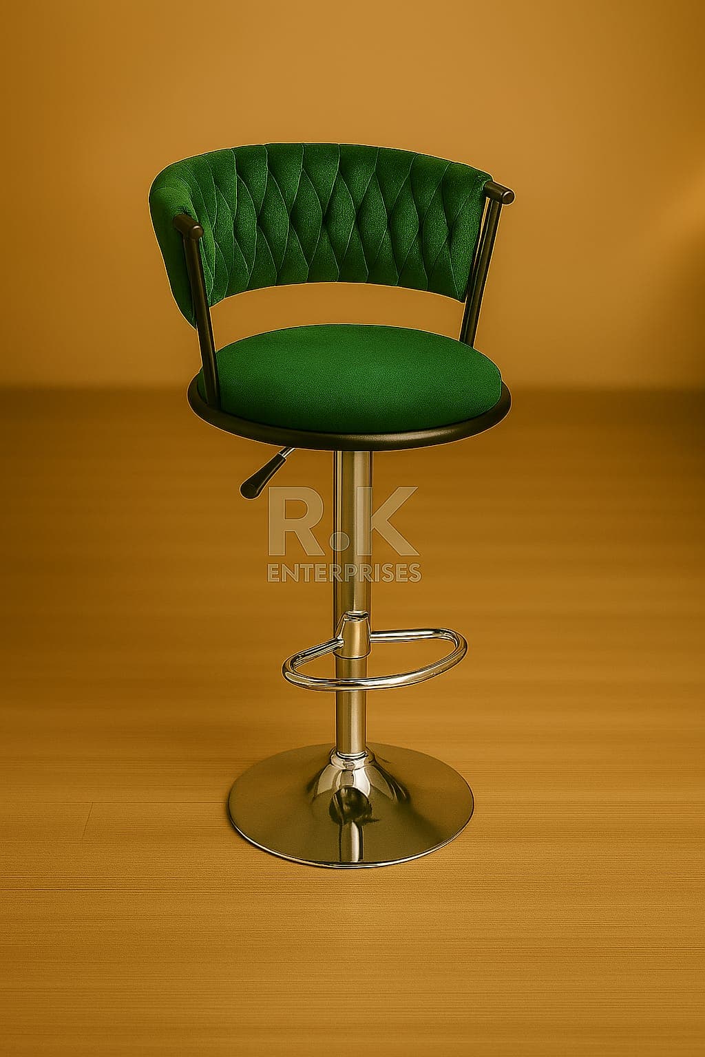 RK-BAR01 – Modern Upholstered Bar Stool thumbnail 4