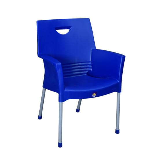 Model: BP-317 – Modern Plastic Chair with Metal Legs thumbnail 4