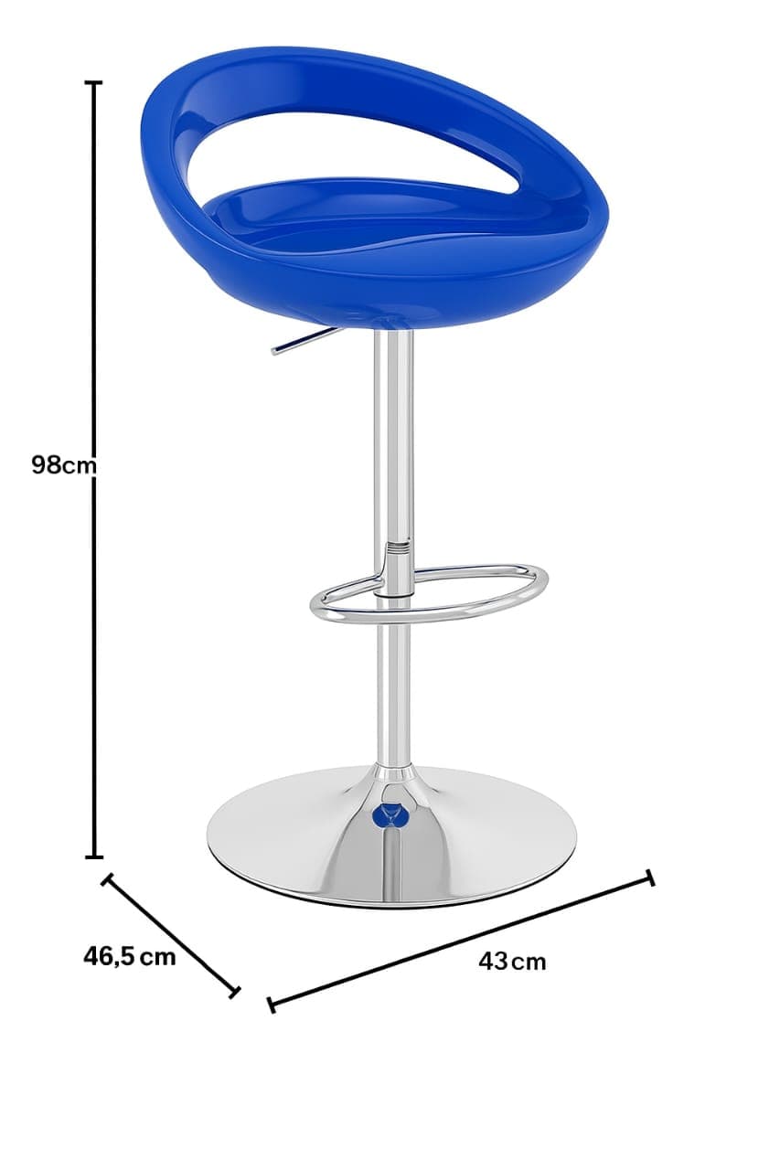 RK-B606 – Modern Green Bar Stool thumbnail 3