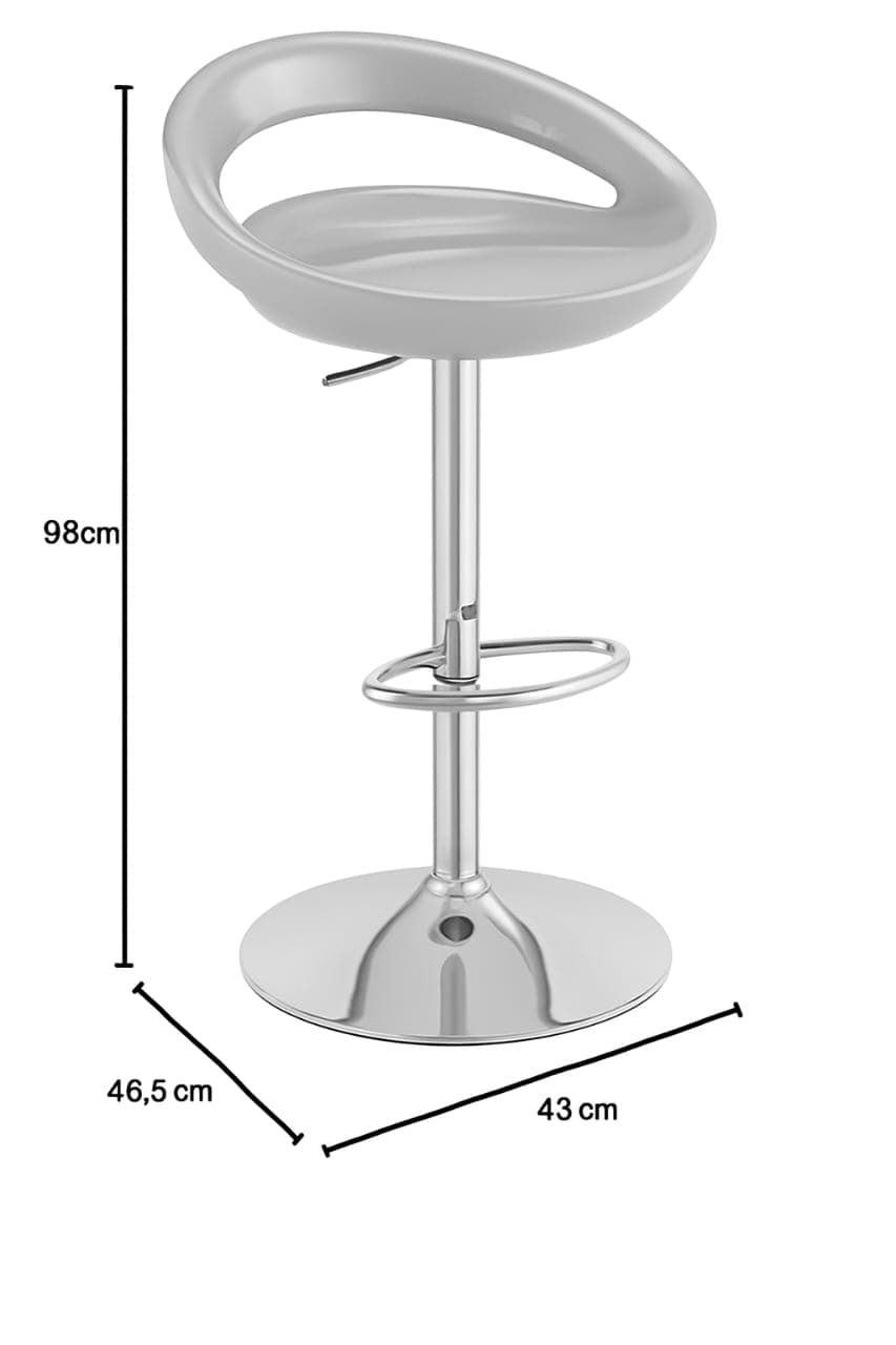 RK-B606 – Modern Green Bar Stool thumbnail 4