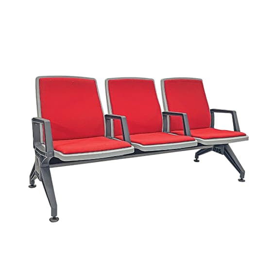 Boss BP-269-C Tulip 3-Seater Visitor Sofa with Cushion