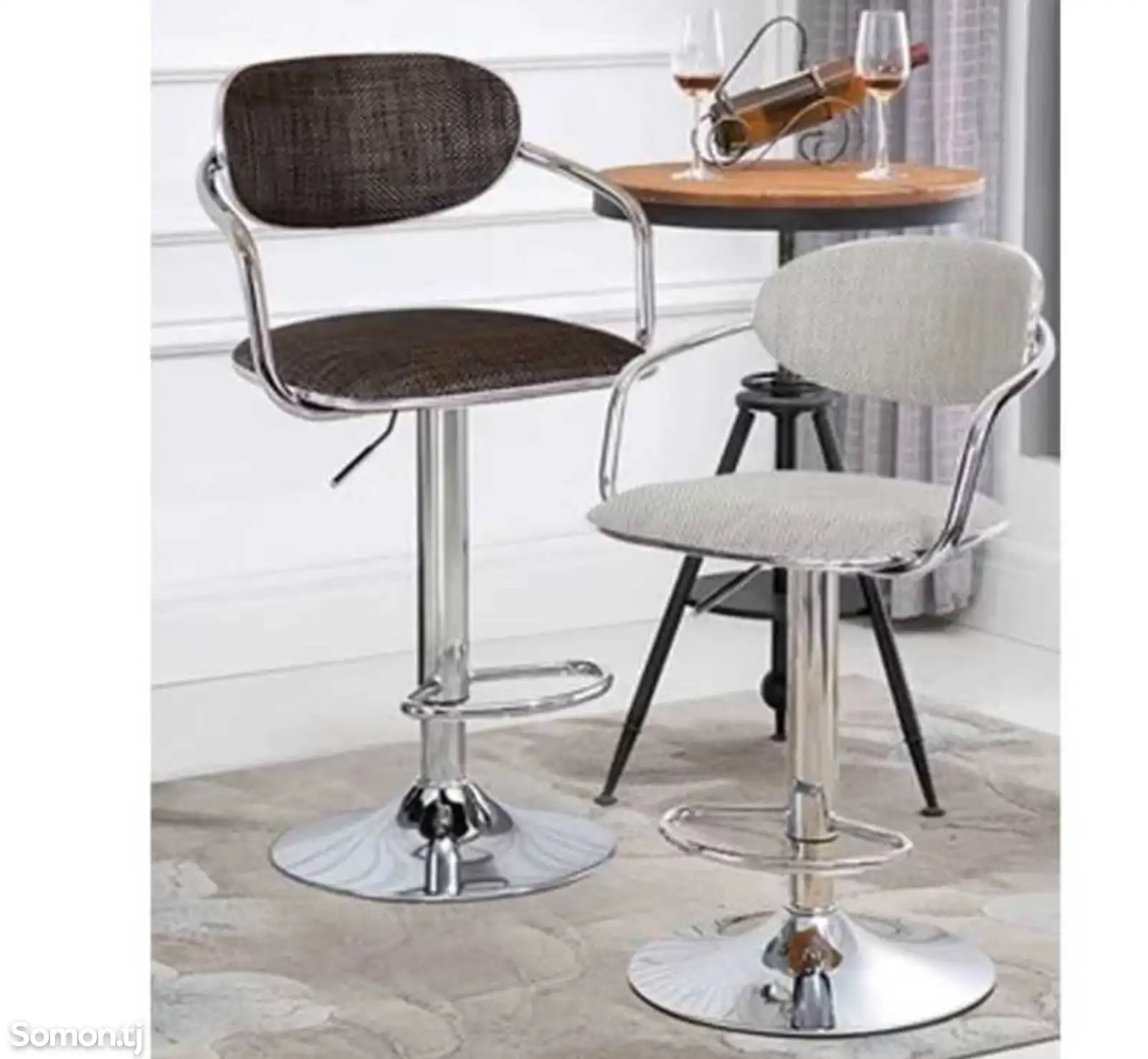 RK-B430 Classic Fabric Bar Stool thumbnail 2