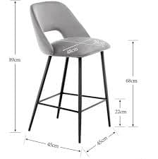RK-BS112 – Modern Bar / Kitchen Stool thumbnail 2