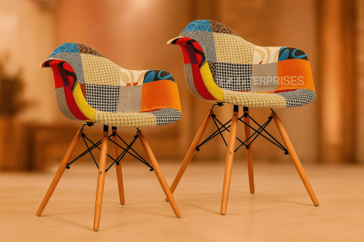 RK-D-932 – Modern Fabric Dining Chair thumbnail 6