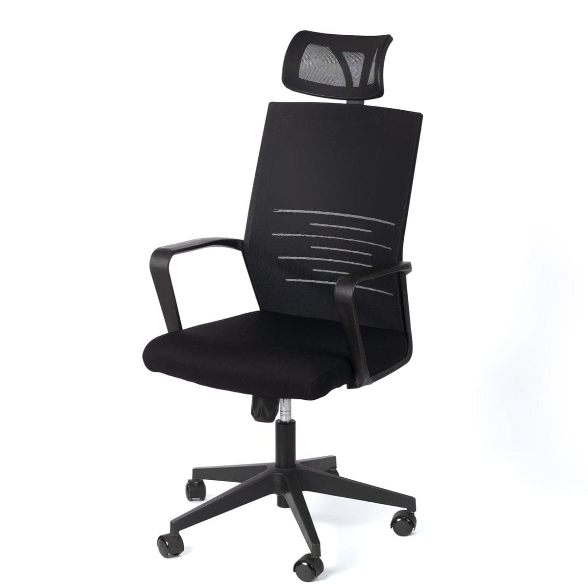 RK-M905 – High Back Mesh Ergonomic Office Chair with Adjustable Headrest & Revolving Base